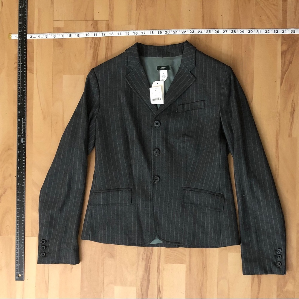 SOLD J Crew wool suit top. Size 8.
